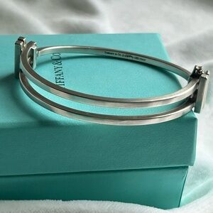 Tiffany & Co. Sterling Silver Frank Gehry "Axis" Bracelet